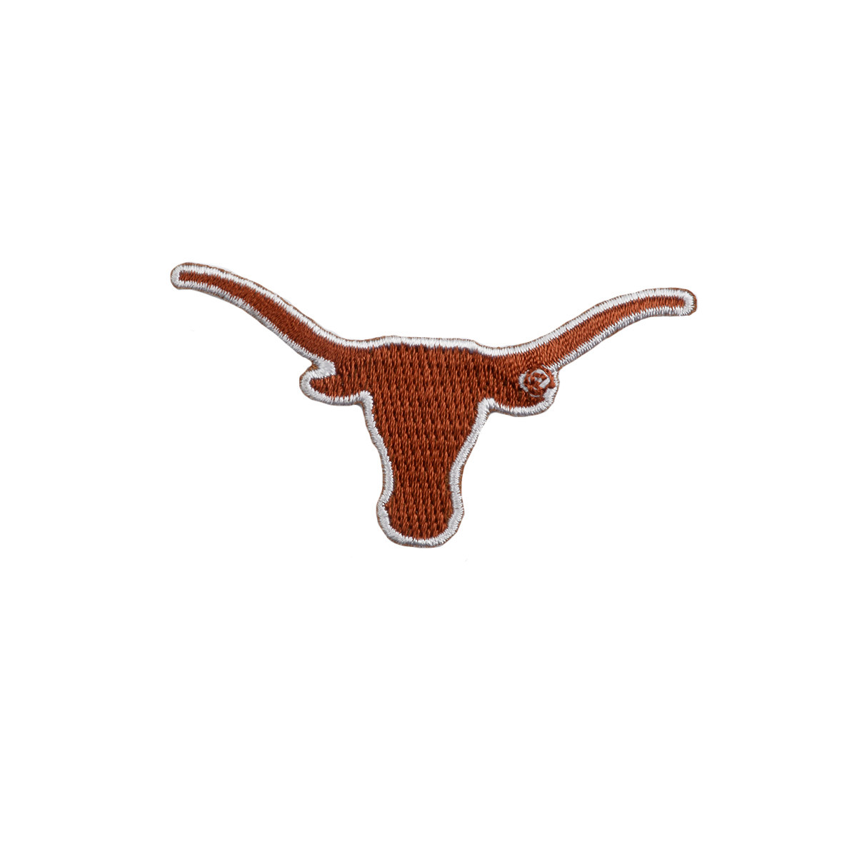 Texas Longhorns vintage iron on embroidered patch 3.5" x 2.5” 