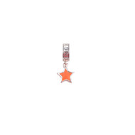 Texas Longhorn Sterling Silver Star Bead (S80353)