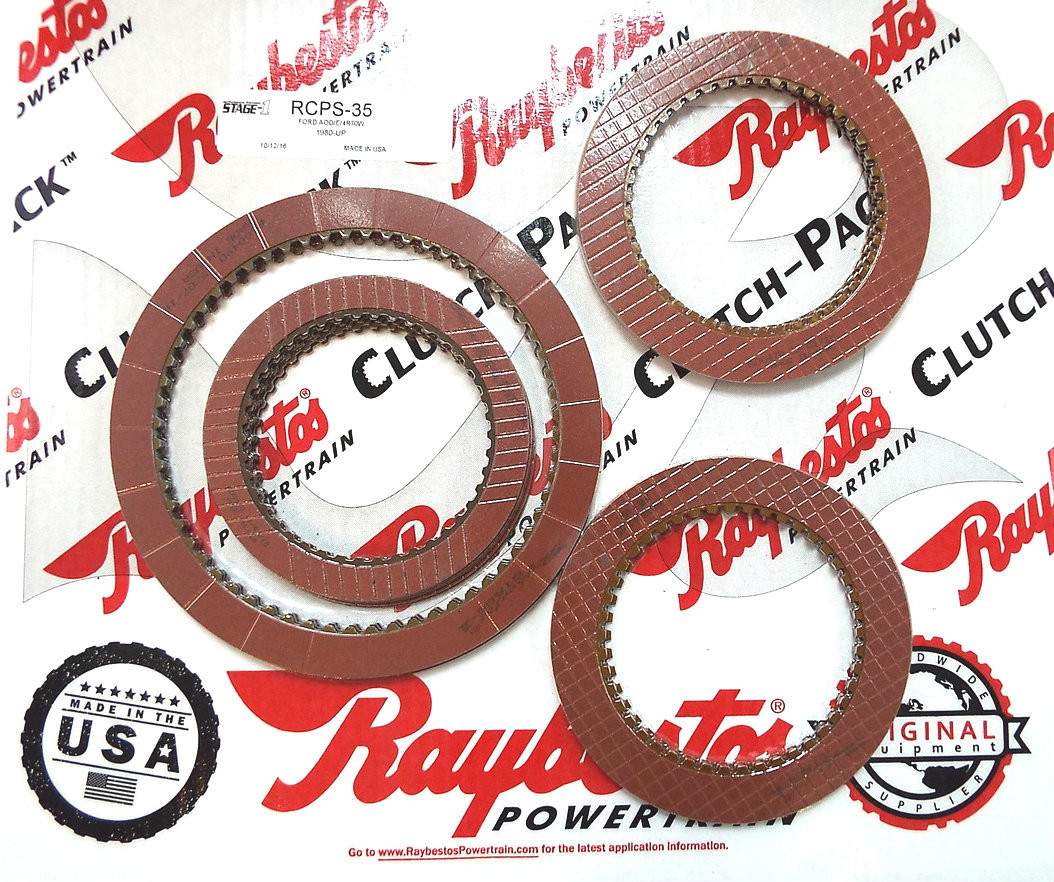 Ford 4R70W AODE Transmission Raybestos Performance Clutch & Steel Plate