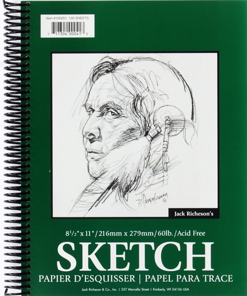341269 Richeson Sketch Diary 85x11
