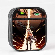 Onyourcases Eren Shingeki no Kyohin Attack on Titan Custom Airpods Case Cover Gen 1 Gen 2 Pro