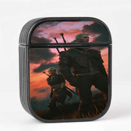 Onyourcases The Witcher 3 Wild Hunt Geralt and Ciri Custom Airpods Case Cover Gen 1 Gen 2 Pro