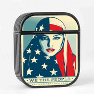 Onyourcases American Flag Hijab Custom Airpods Case Cover Gen 1 Gen 2 Pro