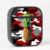 Onyourcases camo pineapple Custom Airpods Case Cover Gen 1 Gen 2 Pro