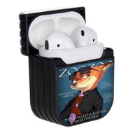 Onyourcases Judy and Nick Cover Models Zootopia Custom AirPods Case Cover Apple AirPods Gen 1 AirPods Gen 2 AirPods Pro Hard Skin Protective Cover Sublimation Cases