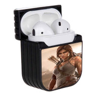 Onyourcases Lara Croft Tomb Raider Custom AirPods Case Cover Apple AirPods Gen 1 AirPods Gen 2 AirPods Pro Hard Skin Protective Cover Sublimation Cases