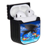 Onyourcases Rainbow Dash and Toothless Custom AirPods Case Cover Apple AirPods Gen 1 AirPods Gen 2 AirPods Pro Hard Skin Protective Cover Sublimation Cases