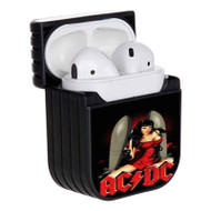 Onyourcases ACDC Sexy Girl Custom AirPods Case Cover Apple AirPods Gen 1 AirPods Gen 2 AirPods Pro Hard Skin Protective Cover Sublimation Cases