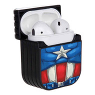 Onyourcases Captain America Body Custom AirPods Case Cover Apple AirPods Gen 1 AirPods Gen 2 AirPods Pro Hard Skin Protective Cover Sublimation Cases