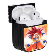 Onyourcases Dragon Ball Z Goku Super Saiyan God Custom AirPods Case Cover Apple AirPods Gen 1 AirPods Gen 2 AirPods Pro Hard Skin Protective Cover Sublimation Cases