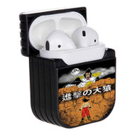 Onyourcases Dragon Ball Z X Attack on Titan Custom AirPods Case Cover Apple AirPods Gen 1 AirPods Gen 2 AirPods Pro Hard Skin Protective Cover Sublimation Cases