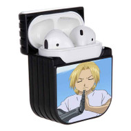 Onyourcases Edward Elric Fullmetal Alchemist Custom AirPods Case Cover Apple AirPods Gen 1 AirPods Gen 2 AirPods Pro Hard Skin Protective Cover Sublimation Cases