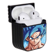 Onyourcases Goku Super Saiyan Blue Dragon Ball Super Custom AirPods Case Cover Apple AirPods Gen 1 AirPods Gen 2 AirPods Pro Hard Skin Protective Cover Sublimation Cases