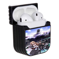 Onyourcases Kirito and Asuna Sword Art Online Anime Custom AirPods Case Cover Apple AirPods Gen 1 AirPods Gen 2 AirPods Pro Hard Skin Protective Cover Sublimation Cases