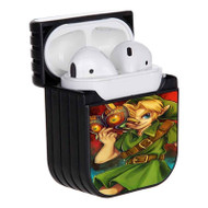 Onyourcases Link The Legend of Zelda Majoras Mask Custom AirPods Case Cover Apple AirPods Gen 1 AirPods Gen 2 AirPods Pro Hard Skin Protective Cover Sublimation Cases