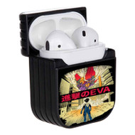 Onyourcases Neon Genesis Evangelion X Attack on Titan Custom AirPods Case Cover Apple AirPods Gen 1 AirPods Gen 2 AirPods Pro Hard Skin Protective Cover Sublimation Cases