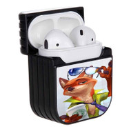 Onyourcases Nick Wilde Zootopia Starbucks Coffee Custom AirPods Case Cover Apple AirPods Gen 1 AirPods Gen 2 AirPods Pro Hard Skin Protective Cover Sublimation Cases