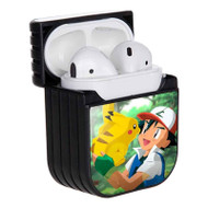 Onyourcases Pokemon Ash and Pikachu Custom AirPods Case Cover Apple AirPods Gen 1 AirPods Gen 2 AirPods Pro Hard Skin Protective Cover Sublimation Cases