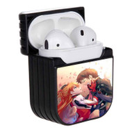 Onyourcases Shinji and Asuka Neon Genesis Evangelion Custom AirPods Case Cover Apple AirPods Gen 1 AirPods Gen 2 AirPods Pro Hard Skin Protective Cover Sublimation Cases