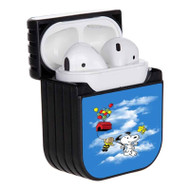 Onyourcases Snoopy The Peanuts Up Custom AirPods Case Cover Apple AirPods Gen 1 AirPods Gen 2 AirPods Pro Hard Skin Protective Cover Sublimation Cases