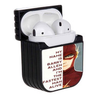 Onyourcases The Flash Quotes Custom AirPods Case Cover Apple AirPods Gen 1 AirPods Gen 2 AirPods Pro Hard Skin Protective Cover Sublimation Cases