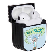 Onyourcases Tiny Rick and Morty Custom AirPods Case Cover Apple AirPods Gen 1 AirPods Gen 2 AirPods Pro Hard Skin Protective Cover Sublimation Cases