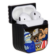 Onyourcases Futurama Playing Basket Ball Custom AirPods Case Cover Apple AirPods Gen 1 AirPods Gen 2 AirPods Pro Hard Skin Protective Cover Sublimation Cases