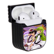 Onyourcases Suzaku and Lelouch Code Geass Lelouch of the Rebellion R2 Custom AirPods Case Cover Apple AirPods Gen 1 AirPods Gen 2 AirPods Pro Hard Skin Protective Cover Sublimation Cases