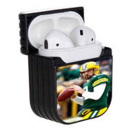 Onyourcases Aaron Rodgers Green Bay Packers Football Custom AirPods Case Cover Awesome Apple AirPods Gen 1 AirPods Gen 2 AirPods Pro Hard Skin Protective Cover Sublimation Cases