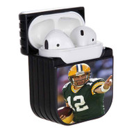Onyourcases Aaron Rodgers Green Bay Packers Football Player Custom AirPods Case Cover Awesome Apple AirPods Gen 1 AirPods Gen 2 AirPods Pro Hard Skin Protective Cover Sublimation Cases