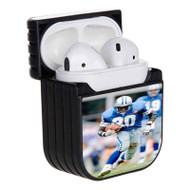 Onyourcases Barry Sanders Detroit Lions NFL Custom AirPods Case Cover Awesome Apple AirPods Gen 1 AirPods Gen 2 AirPods Pro Hard Skin Protective Cover Sublimation Cases