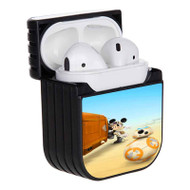 Onyourcases BB8 and Minnie Mouse Star Wars The Force Awakens Custom AirPods Case Cover Awesome Apple AirPods Gen 1 AirPods Gen 2 AirPods Pro Hard Skin Protective Cover Sublimation Cases