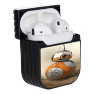Onyourcases BB8 Droid Star Wars The Force Awakens Custom AirPods Case Cover Awesome Apple AirPods Gen 1 AirPods Gen 2 AirPods Pro Hard Skin Protective Cover Sublimation Cases