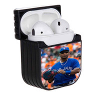 Onyourcases Edwin Encarnacion Toronto Blue Jays Art Custom AirPods Case Cover Awesome Apple AirPods Gen 1 AirPods Gen 2 AirPods Pro Hard Skin Protective Cover Sublimation Cases