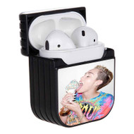 Onyourcases Miley Cyrus Ice Cream Custom AirPods Case Cover Awesome Apple AirPods Gen 1 AirPods Gen 2 AirPods Pro Hard Skin Protective Cover Sublimation Cases