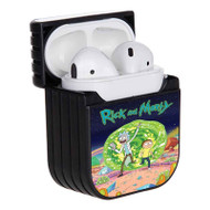 Onyourcases Rick and Morty Time Travel Custom AirPods Case Cover Awesome Apple AirPods Gen 1 AirPods Gen 2 AirPods Pro Hard Skin Protective Cover Sublimation Cases