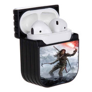 Onyourcases Rise of the Tomb Raider Custom AirPods Case Cover Awesome Apple AirPods Gen 1 AirPods Gen 2 AirPods Pro Hard Skin Protective Cover Sublimation Cases