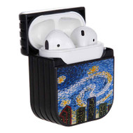 Onyourcases Starry Night Houston City Custom AirPods Case Cover Awesome Apple AirPods Gen 1 AirPods Gen 2 AirPods Pro Hard Skin Protective Cover Sublimation Cases