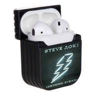 Onyourcases Steve Aoki Lightning Strikes Custom AirPods Case Cover Awesome Apple AirPods Gen 1 AirPods Gen 2 AirPods Pro Hard Skin Protective Cover Sublimation Cases