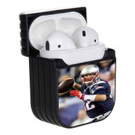 Onyourcases Tom Brady New England Patriots Football Player Custom AirPods Case Cover Awesome Apple AirPods Gen 1 AirPods Gen 2 AirPods Pro Hard Skin Protective Cover Sublimation Cases