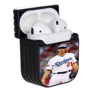Onyourcases Zack Greinke LA Dodgers Baseball Players Custom AirPods Case Cover Awesome Apple AirPods Gen 1 AirPods Gen 2 AirPods Pro Hard Skin Protective Cover Sublimation Cases