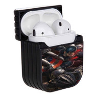 Onyourcases Captain America Avengers Age of Ultron Custom AirPods Case Awesome Cover Apple AirPods Gen 1 AirPods Gen 2 AirPods Pro Hard Skin Protective Cover Sublimation Cases