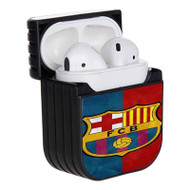 Onyourcases FC Barcelona Custom AirPods Case Awesome Cover Apple AirPods Gen 1 AirPods Gen 2 AirPods Pro Hard Skin Protective Cover Sublimation Cases