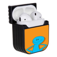 Onyourcases Mr Meeseeks Rick and Morty Custom AirPods Case Awesome Cover Apple AirPods Gen 1 AirPods Gen 2 AirPods Pro Hard Skin Protective Cover Sublimation Cases