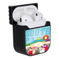 Onyourcases South Park Light Blue Custom AirPods Case Awesome Cover Apple AirPods Gen 1 AirPods Gen 2 AirPods Pro Hard Skin Protective Cover Sublimation Cases