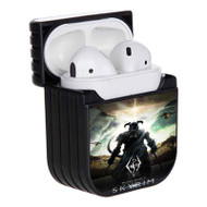 Onyourcases The Elder Scrolls V Skyrim Custom AirPods Case Awesome Cover Apple AirPods Gen 1 AirPods Gen 2 AirPods Pro Hard Skin Protective Cover Sublimation Cases