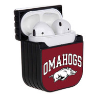 Onyourcases Arkansas Razorbacks Custom AirPods Case Cover Apple Awesome AirPods Gen 1 AirPods Gen 2 AirPods Pro Hard Skin Protective Cover Sublimation Cases