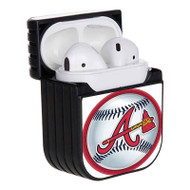 Onyourcases Atlanta Braves MLB Custom AirPods Case Cover Apple Awesome AirPods Gen 1 AirPods Gen 2 AirPods Pro Hard Skin Protective Cover Sublimation Cases