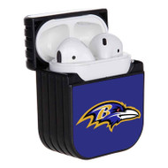 Onyourcases Baltimore Ravens NFL Art Custom AirPods Case Cover Apple Awesome AirPods Gen 1 AirPods Gen 2 AirPods Pro Hard Skin Protective Cover Sublimation Cases