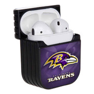 Onyourcases Baltimore Ravens NFL Custom AirPods Case Cover Apple Awesome AirPods Gen 1 AirPods Gen 2 AirPods Pro Hard Skin Protective Cover Sublimation Cases